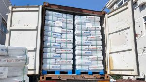 The EP-300 produced by Navigator is being loaded and shipped to overseas customers.