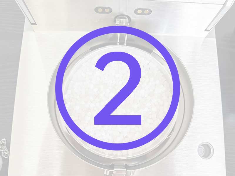 Rules for 5KG free water electret masterbatch samples, rule No.2.