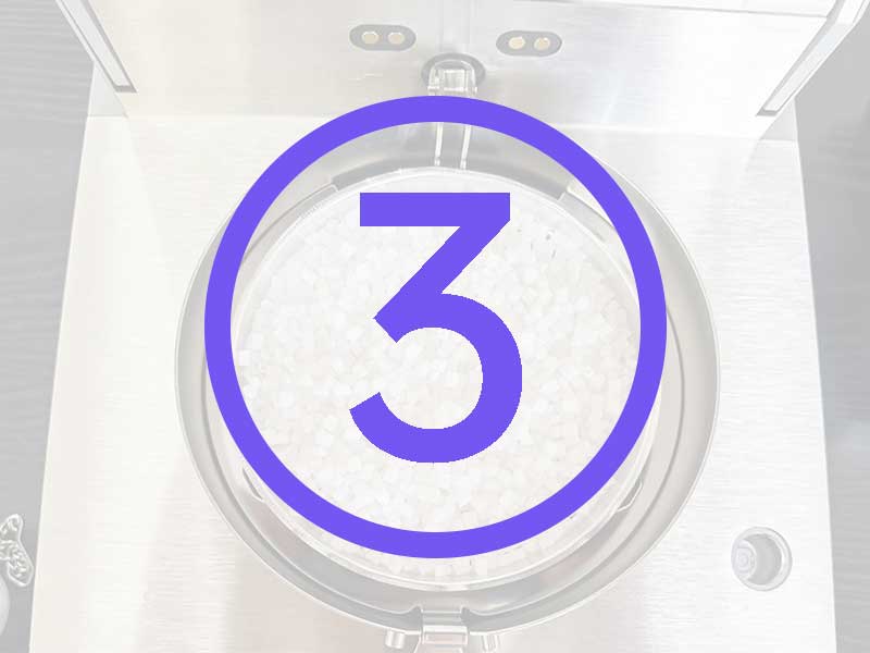 Rules for 5KG free water electret masterbatch samples, rule No.3.