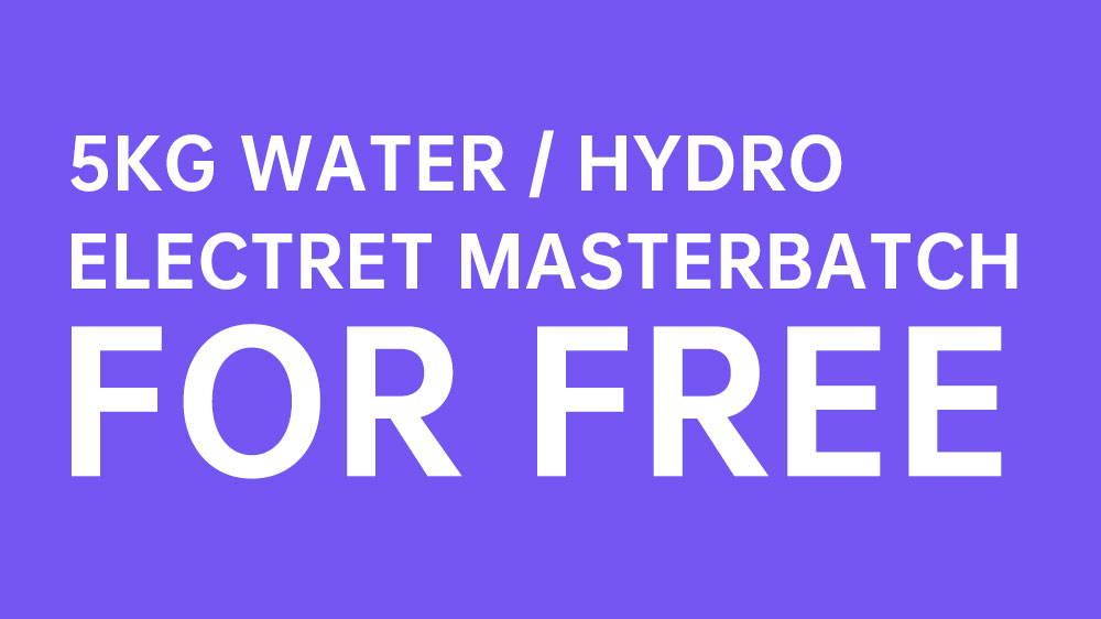 Get EP-6 to help you achieving 99.99% efficiency, get water electret samples for free now!